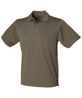 Henbury Coolplus Polo Shirt - Olive / XS - Shirts