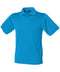 Henbury Coolplus polo shirt Sapphire Blue