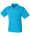 Henbury Coolplus polo shirt Turquoise