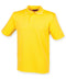 Henbury Coolplus polo shirt Yellow