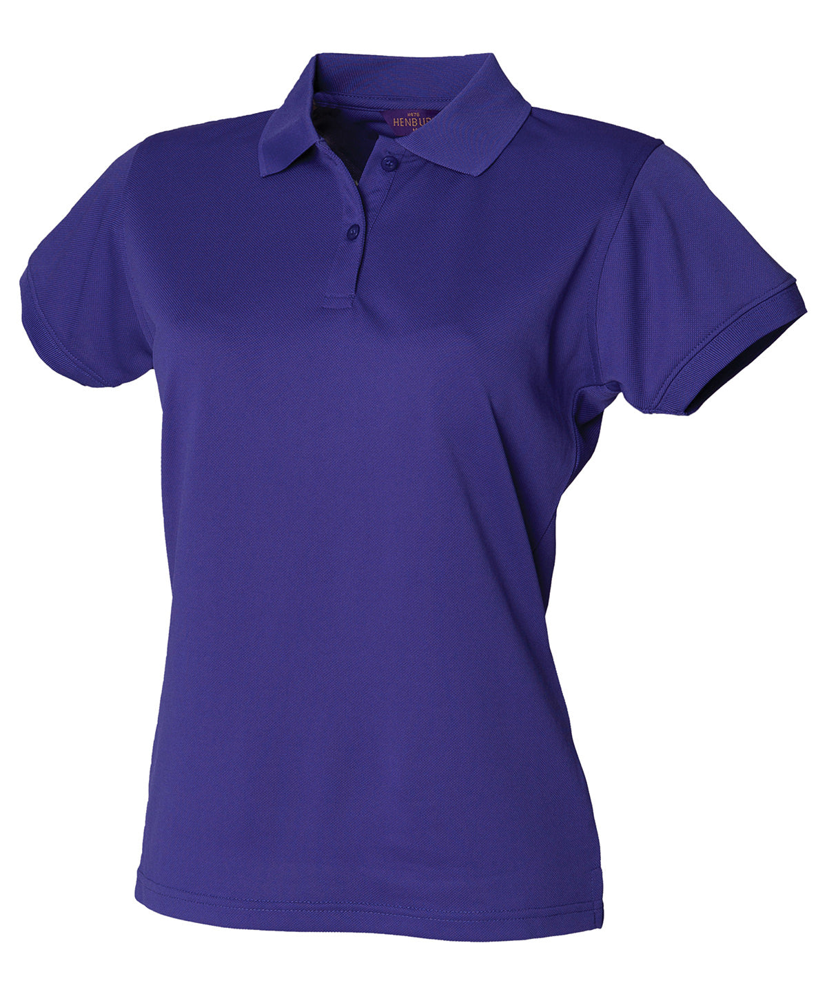 Henbury Womens Coolplus polo shirt Bright Purple