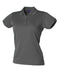 Henbury Womens Coolplus polo shirt Charcoal Grey