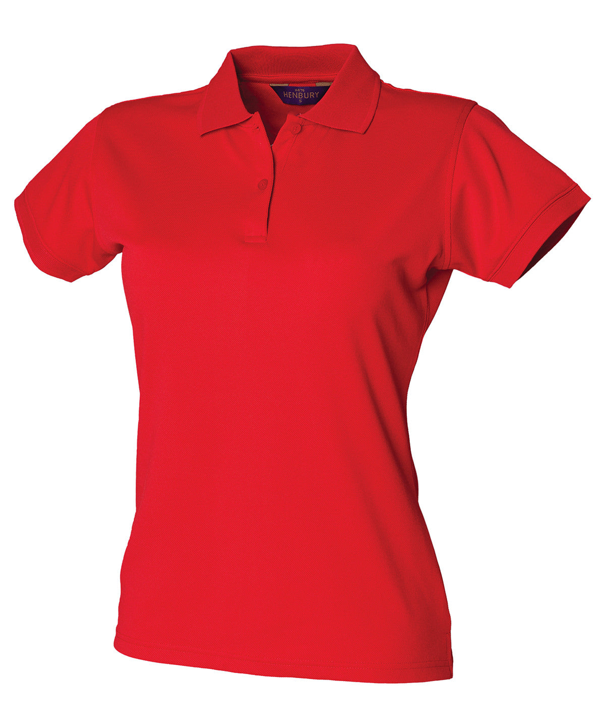 Henbury Womens Coolplus polo shirt Classic Red