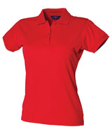 Henbury Women’s Coolplus Polo Shirt Short Sleeve - Classic Red / XS - Shirts