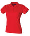 Henbury Womens Coolplus polo shirt Classic Red
