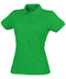 Henbury Womens Coolplus polo shirt Kelly Green