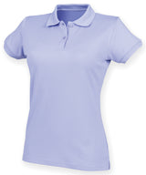 Henbury Women’s Coolplus Polo Shirt Short Sleeve - Lavender / XS - Shirts