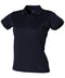 Henbury Womens Coolplus polo shirt Navy