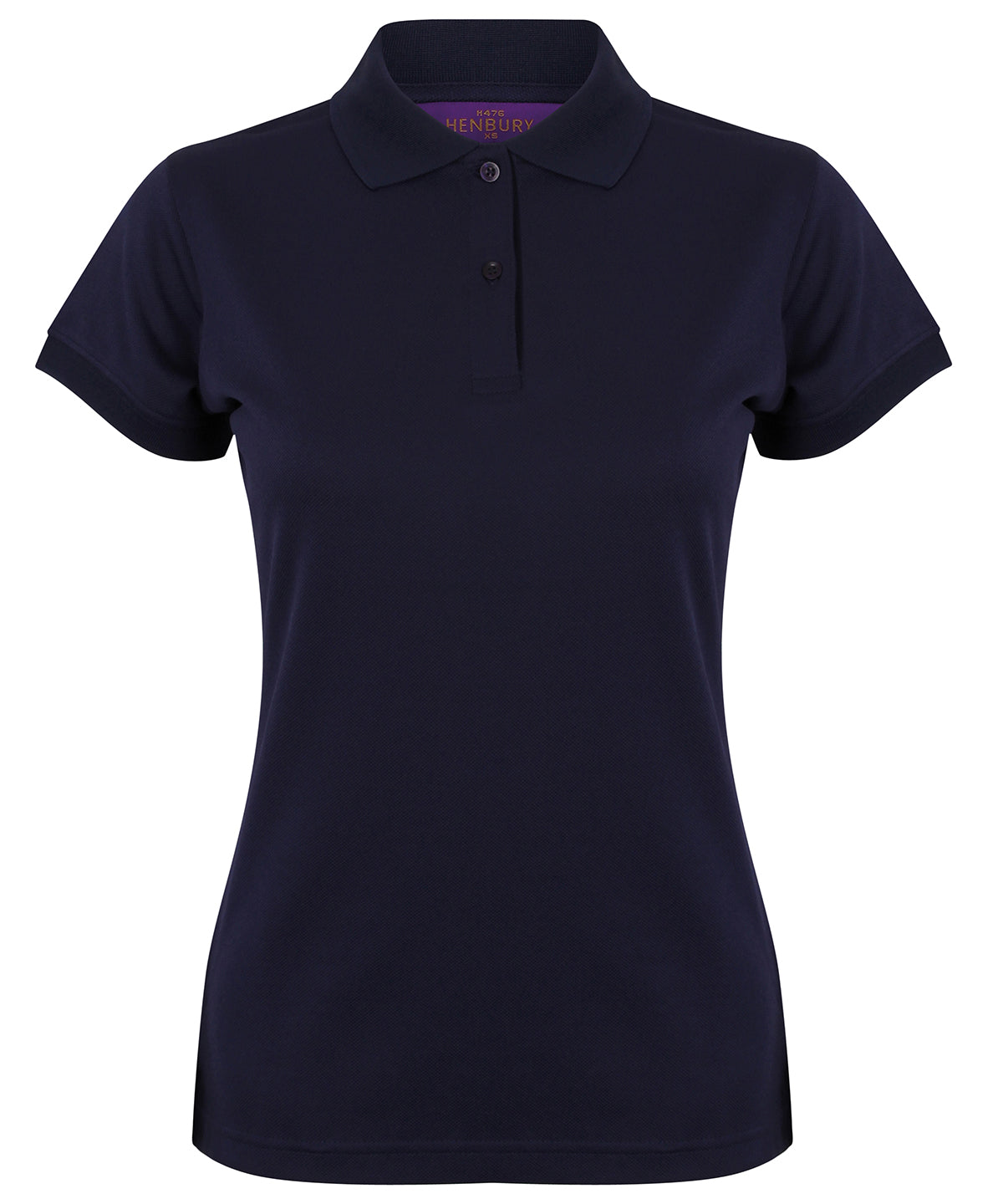 Henbury Womens Coolplus polo shirt Oxford Navy