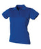 Henbury Womens Coolplus polo shirt Royal