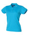 Henbury Womens Coolplus polo shirt Turquoise