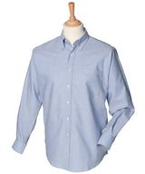 Henbury Long sleeve classic Oxford shirt