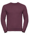Russell Set-In Sleeve Sweatshirt Burgundy
