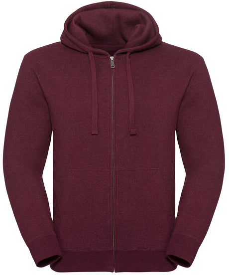 Russell Authentic Melange Zipped Hood Sweatshirt