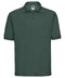 Russell Classic Polycotton Polo Bottle Green