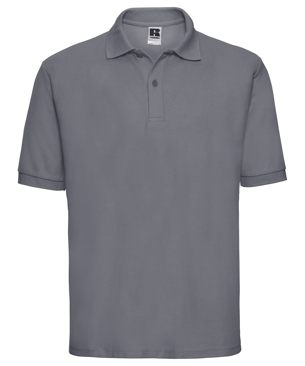 Russell Classic Polycotton Polo Convoy Grey