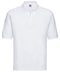Russell Classic Polycotton Polo White