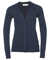 Russell Women'S V-Neck Knitted Cardigan
