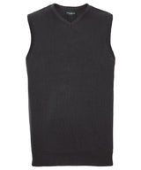 Russell V-Neck Sleeveless Knitted Sweater