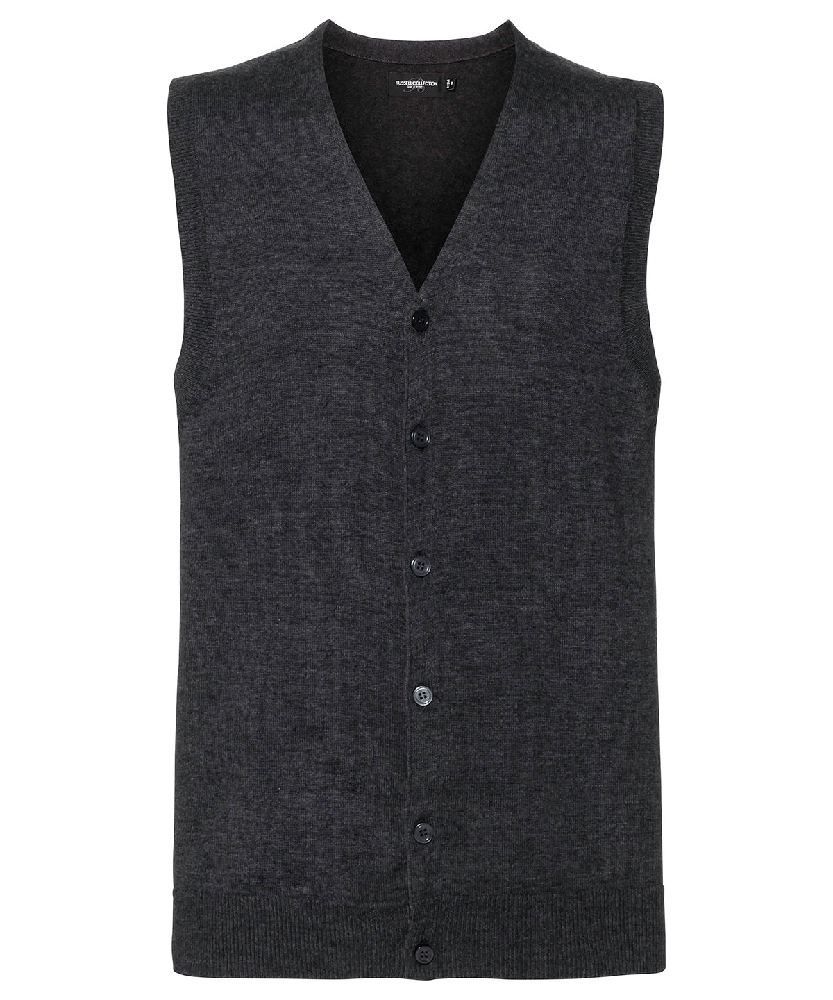 Russell V-Neck Sleeveless Knitted Cardigan