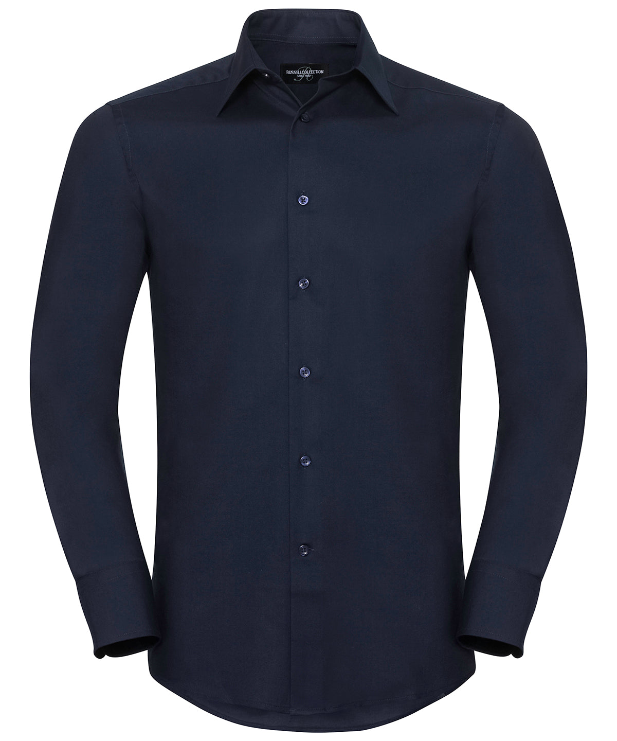 Russell Long Sleeve Easycare Tailored Oxford Shirt