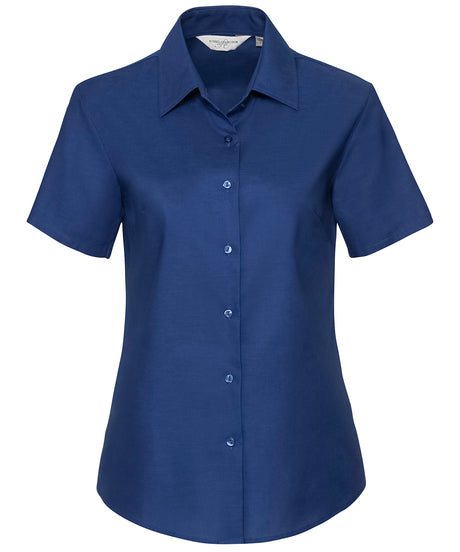Russell Women'S Short Sleeve Oxford Shirt