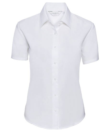 Russell Women'S Short Sleeve Oxford Shirt