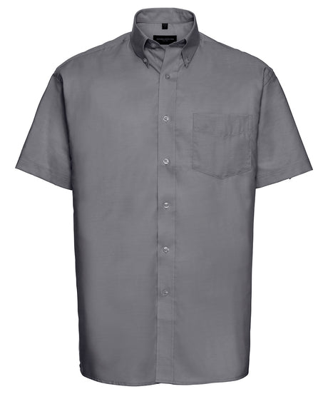 Russell Short Sleeve Easycare Oxford Shirt
