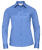 Russell Women'S Long Sleeve Polycotton Easycare Poplin Shirt