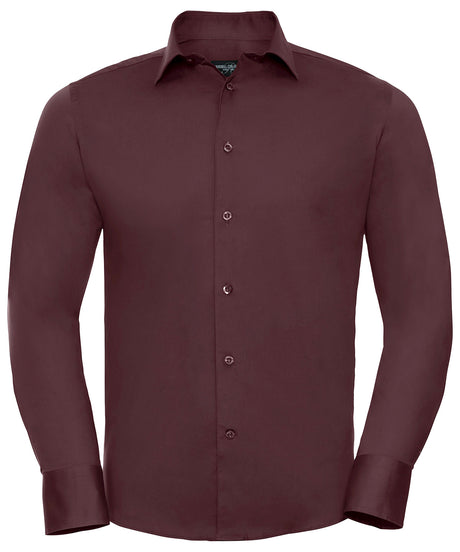 Russell Long Sleeve Easycare Fitted Shirt
