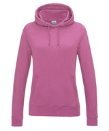 AWDis Womens College Hoodie Candyfloss Pink - XS - Hoodies