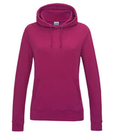 AWDis Womens College Hoodie Hot Pink - XS - Hoodies