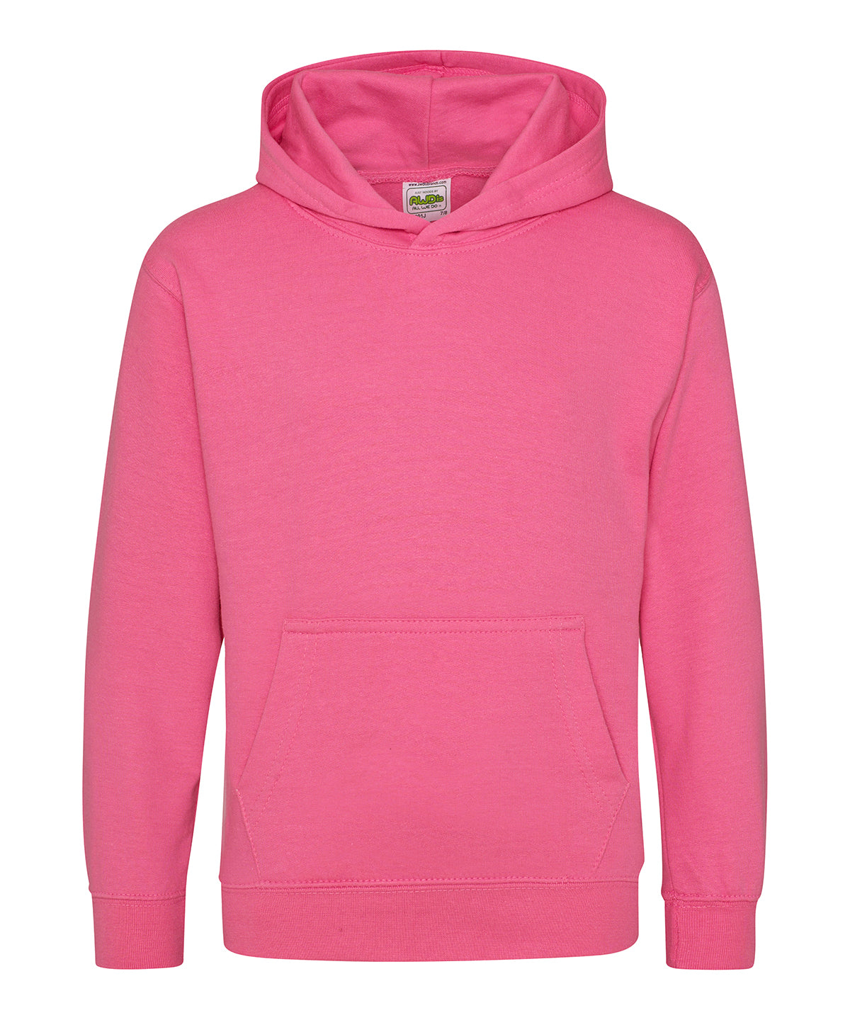 AWDis Kids hoodie Candyfloss Pink