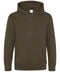 AWDis Kids hoodie Olive Green