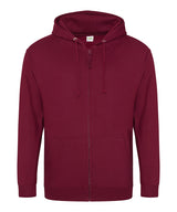 AWDis Zoodie Hooded Sweatshirt - Burgundy / S - Hoodies