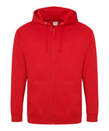 AWDis Zoodie Hooded Sweatshirt - Fire Red / S - Hoodies
