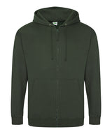 AWDis Zoodie Hooded Sweatshirt - Forest Green / S - Hoodies