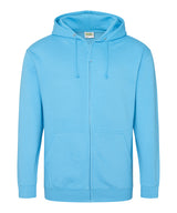 AWDis Zoodie Hooded Sweatshirt - Hawaiian Blue / S - Hoodies