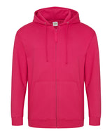 AWDis Zoodie Hooded Sweatshirt - Hot Pink / S - Hoodies