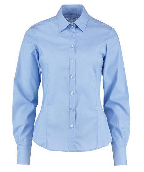 Kustom Kit Business blouse long-sleeved