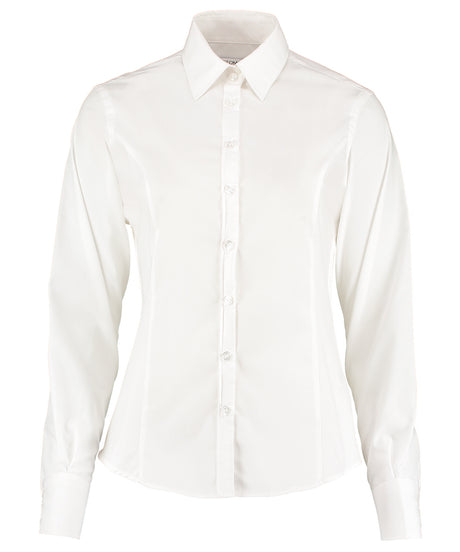 Kustom Kit Business blouse long-sleeved
