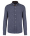 Kariban Long-sleeved jacquard knit shirt