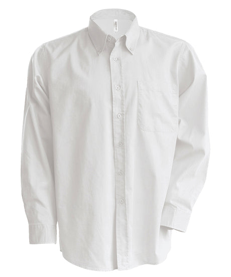 Kariban Men's long-sleeved Oxford shirt