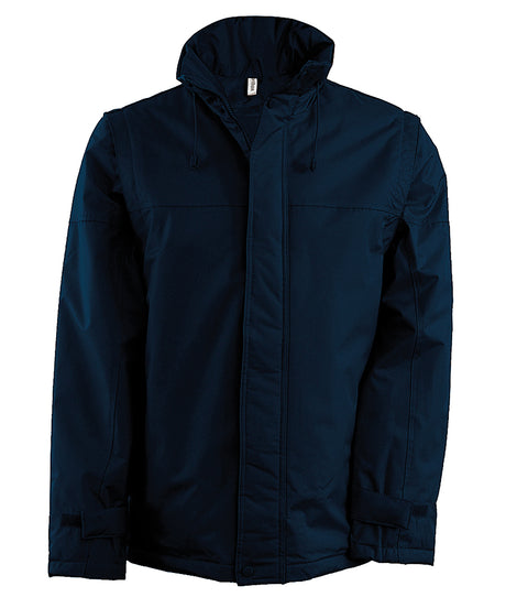 Kariban Detachable-sleeved blouson jacket