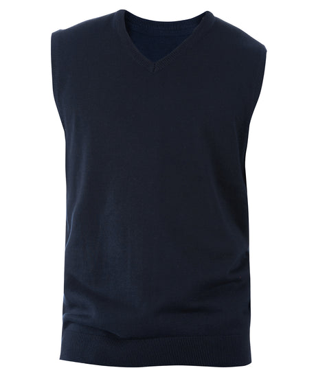 Kariban Men's sleeveless V-neck jumper