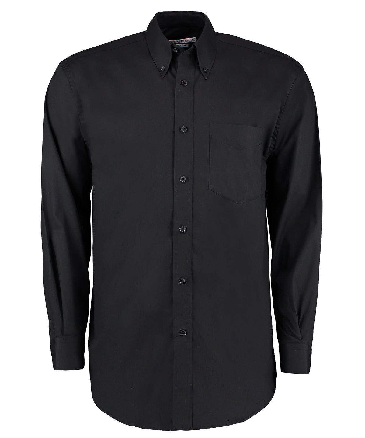 Kustom Kit Corporate Oxford shirt long-sleeved  Black