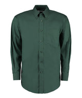 Kustom Kit Corporate Oxford shirt long-sleeved Bottle Green - 14.5 - Shirts