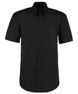 Kustom Kit Corporate Oxford shirt short-sleeved Black - 14.5 - Shirts