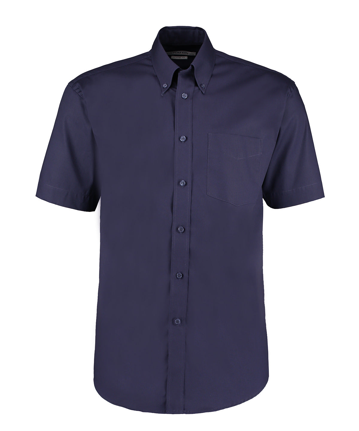 Kustom Kit Corporate Oxford shirt short-sleeved  Midnight Navy