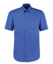 Kustom Kit Corporate Oxford shirt short-sleeved  Royal